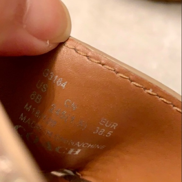 COACH Logo embossed wedge sandal - Picture 6 of 9